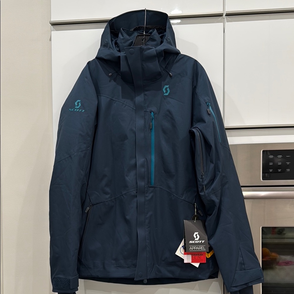 Scott Ultimate DRX Men's Blue Jacket Medium